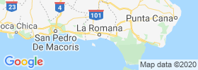 La Romana map